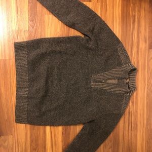 Men’s Blue brand Sweater Quarter Zip